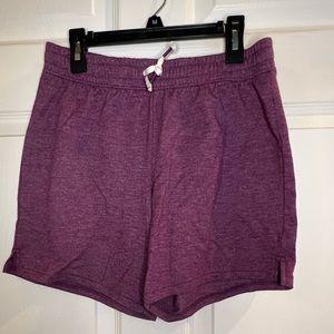 Purple shorts